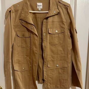 Kensie Women's Utility Jacket in Tan